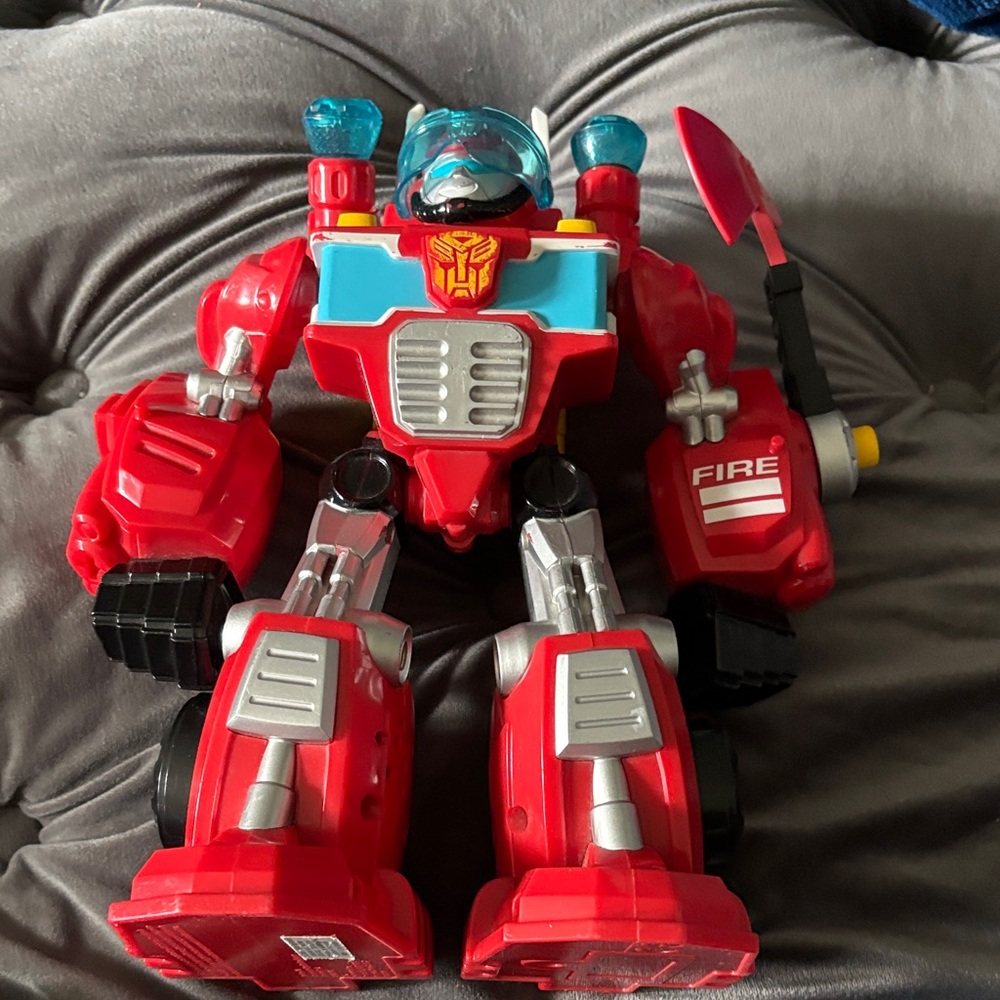 Transformers Rescue Bots Playskool Heroes Electronic Heatwave Fire-Bot